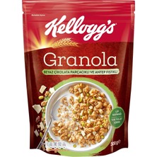 Brf Store Canarino Kellogg's Granola Beyaz Çikolatali & Antep Fıstikli 300 Gr,%46 Yulaf Içerir,lif Kaynağı,ant