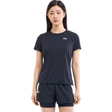 Brf Store Megsan Under Armour Tech Kısa Kollu Bisiklet Yaka Tişört Kadın