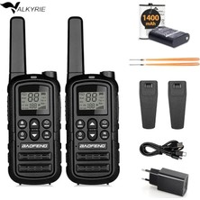 Brf Store Canarino Valkyrie Pmr Baofeng 2’li El Telsizi Seti – Lisanssız Kullanım, 22 Kanal, LED Fenerli, Usb-