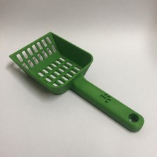 Brf Store Canarino Kedi Kumu Küreği – 3D Baskı Geniş Hazneli Eleme Küreği-Yeşil