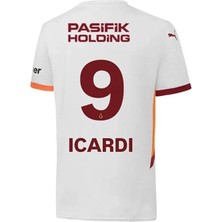 Legent Lady 5 Yıldızlı GALATASARAY/2025 Îcârd'î/ Deplasman Beyaz Yetişkin Forması