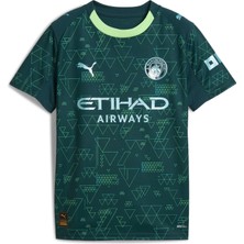 Brf Store Canarino Puma Manchester City 4. Çocuk Forması 2025/26 Sezon – Green Terrain