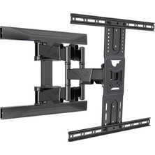 Brf Store Canarino Nb North Bayou Tv Duvara Montaj Döner Tv Braketi 45-75 Düz Ekran Tv Vesa Için Tam Hareket 6