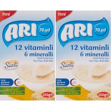 Brf Store Canarino Arı Mama 12 Vitaminli 6 Mineralli Sütlü PIRINÇLI,200 gr 2li Paket