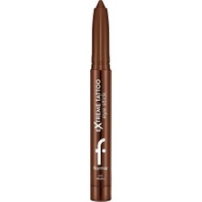 Brf Store Canarino Flormar Extreme Tattoo Mat Asansörlü Kalemtıraşlı Jel Göz Kalemi & Far Stick - 004 Mocha