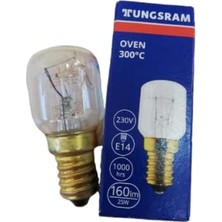 Brf Store Canarino Tungsram Fırın Ampulü 25 W E14 Duylu 300 Dereceye Dayanıklı