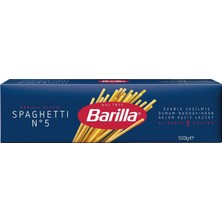 Brf Store Canarino Barilla Spagetti (Spaghetti) Makarna No.5 (500 Gr)
