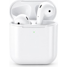 Fulltech Airbuds 2 FB24 Bluetooth Kablosuz Kulaklık Enc Gürültü Azaltma 24 Saat Kullanım Type-C Şarj – Beyaz