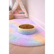 Spring Handmade Kişiye Özel Isimli Mama ve Su Kabı