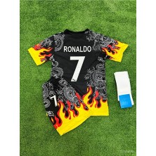 Legent Lady Ihala Madrid Cristiano Ronaldo Alevli Özel Tasarım Çocuk Forması