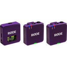 Brf Store Canarino Røde Wireless Go (Gen 3) - Üçüncü Nesil, 32-Bit, Çift Vericili, Kayıt Özellikli Kablosuz Mi