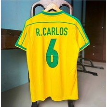 Legent Lady Brezilya Milli Takımı 98 Dünya Kupası Roberto Carlos Nostalji Forması