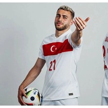 Legent Lady Türkiye Euro 2024 Barış Alper Yılmaz Forması (White)