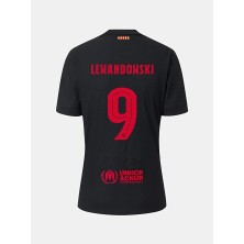 Legent Lady Barcelona Yeni Sezon 2024/25 Lewandowskı Deplasman Siyah Yetişkin Forması