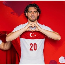 Legent Lady Türkiye Euro 2024 Ferdi Kadıoğlu Beyaz Forması