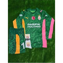 Legent Lady Galatâsarây. 2026 Uğurcan Çakır Uzun Kollu Çocuk Kaleci Forması 4 Lü Set