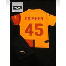 Legent Lady 2024/2025 Victor OSIMHEN45  Numara Iç Saha Parçalı Çocuk Futbol Forması Maskeli Hediyeli