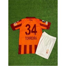 Legent Lady G.âla.tâsa.rây 100.YIL #34 Lucas Torreria Çocuk Forması (Imzalı) 4 Lü Set