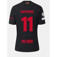 Legent Lady Barcelona 24/25 Rapinha 11 Deplasman Siyah Yetişkin Kısakol Forması