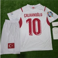 Legent Lady Türkiye 2026 Hakan Çalhanoğlu 10 Çocuk Forması Beyaz 4 Lü Set