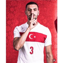 Legent Lady Türkiye Euro 2024 Merih Demiral Milli Takım Avrupa Şampiyonası Beyaz Forma