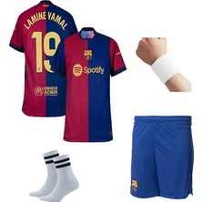 Legent Lady Lamine Yamal 2024-25 Yeni Sezon Barcelona Iç Saha Çocuk Forması 4'lü Set