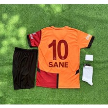 Legent Lady 5-Yıldızlı 2026 Galatâsarây./ Leroy Sane /iç Saha Yeni Sezon Çocuk Forması 4'lü Set 5-Yıldızlı
