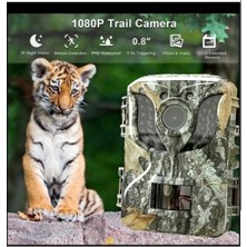 Brf Store Canarino Junglee (1238) Fotokapan Kamera 16MP Full Hd 1080P Gece Görüşlü 2 Inç LCD Ekran Su Geçirmez
