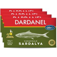 Brf Store Canarino Dardanel Zeytinyağlı Çanakkale Sardalya 125 gr x 4 Adet
