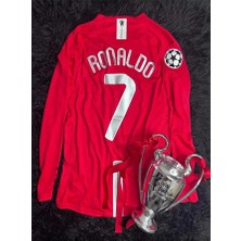 Legent Lady Manchester. Unıted.i C. Ronaldo  Yetişkin Forması Kırmızı Uzun Kol