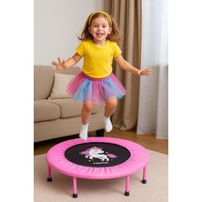 Brf Store Canarino Leyaton Trambolin 92 cm Deluxe (36 Inç Trambolin) Desenli, Tek Ebat, Atdsnl, Pembe
