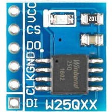 Brf Store Canarino Alkatronik Winbond W25Q64JVSIQ 64M-BIT Seri Flash Modül 3.3V Spı Hafıza Entegresi 32768 Say