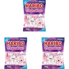 Brf Store Canarino Haribo Chamallows Pink&white 70 gr 3lü Paket