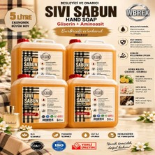 Wbrex Besleyici Sıvı El Sabunu Weekend Kokulu 5 lt x 4 adet