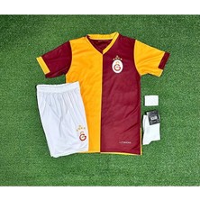 Legent Lady /g.â.l.a.t.â.s.a.r.â.yy 2025/26 5 Yıldızlı Lu.c.a.s T.o.r.r.e.i.r.a Parçalı Çocuk Forması 4'lü Set