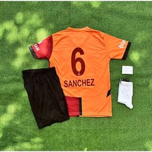 Legent Lady 'gâlatâsarây 2024/25 Sezon D.a.v.i.d.s.o.n S'a.n.c.h.e.z Parçalı Çocuk Forma 4'lü Set