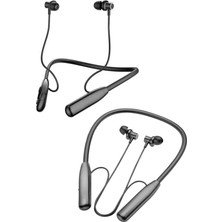 Svoria Store Mey Ithalat® Bluetooth Kulaklık Şarj Göstergeli 100 Saat Şarj Kapasiteli Sporcu Kulaklık