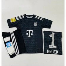 Legent Lady B.a.y.e.r.n/m.ü.n.i.h 2023/24 Yeni Sezon Manuel Neuer Kaleci Çocuk Forması 4'lü Set