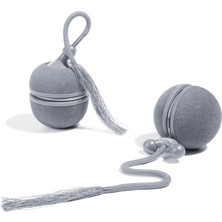 Cheerble Wicked Ball Duo2 Gri (CWJ04-G)| 2-In-1 Interaktif Şarjlı Kedi Oyuncağı