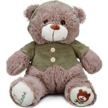 Svoria Store Mey Ithalat®  Puffy Friends T-Shirtlü Sevimli Peluş Ayı 43 cm
