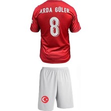 Legent Lady Türkiye Arda Güler Euro 2024 Avrupa Şampiyonası Çocuk Kırmızı Forma