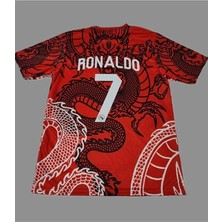 Legent Lady Cristiano R'onaldo 2023/24 Sezon R,e,a,l, M,a,d,r,i,d, Özel Dragon Tasarımlı Konsept FORMASI555512