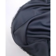 Kumaş Parça Siyah Renkte Akışkan Dökümlü Krep Saten Kumaş Elbiselik & Eteklik 130X275CM