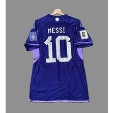 Legent Lady Arjantin 2022 Dünya Kupası Lionel Messi Deplasman FORMASI7455892543