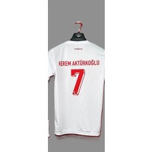 Legent Lady K'erem A'ktürkoğlu Euro 2024 Sezonu Iç Saha Türkiye Yetişkin Forması7