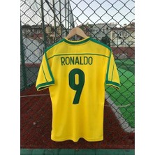Legent Lady Brezilya Milli Takımı 98 Dünya Kupası Ronaldo Nazario Nostalji Forması