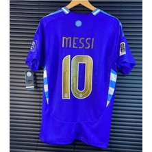 Legent Lady Arjantin 2024 Yeni Sezon Lionel Messi Deplasman Forması (Blue)
