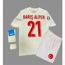 Legent Lady Barış Alper Yılmaz Türkiye Milli Takımı Euro 2024 Iç Saha Çocuk Forması 4'lü Set