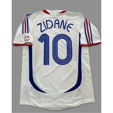 Legent Lady Zinedine Zidane 98 Final Maçı Efsane Nostalji Yetişkin Forması