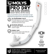 Brf Store Ysnprıme Pro Full Dry Şnorkel Tam Kuru Profesyonel Dalış Şnorkeli